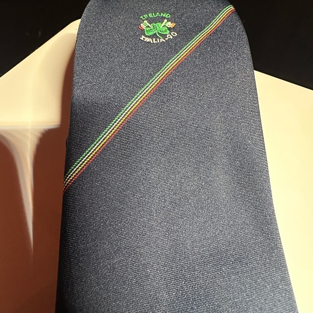 Hortex Ireland and Italia 90 with embroidered clover and flag Logo